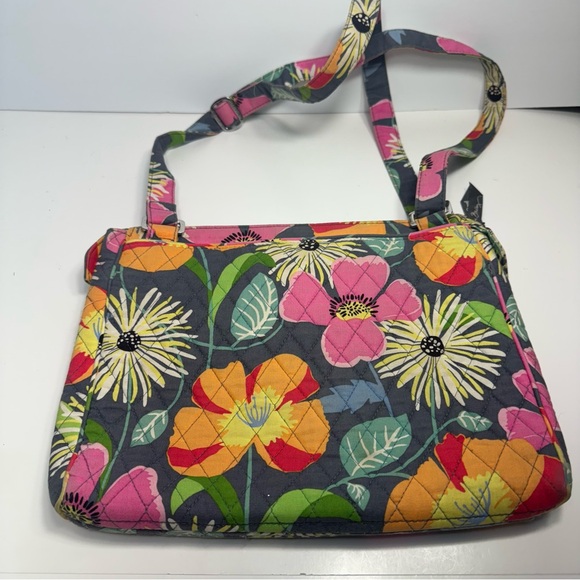 Pre-owned Vera Bradley Purse Bag Jazzy Blooms Retired 2013 Crossbody bag - Picture 2 of 9